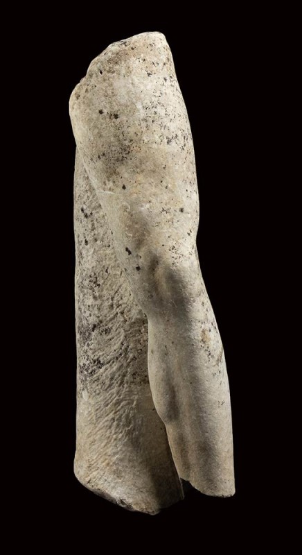 ROMAN MARBLE LEG
1st - 3rd century AD
height cm 75; length cm 31

Life size ...