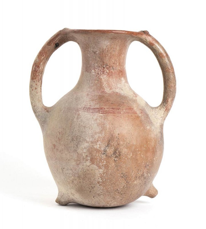 CYPRIOT AMPHORA WITH NIPPLES BASE
Early Bronze Age, ca. 2400 - 1900 BC
height ...