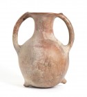 CYPRIOT AMPHORA WITH NIPPLES BASE
Early Bronze Age, ca. 2400 - 1900 BC
height cm 26; diam. cm 11

Intact. Provenance: English private collection, ...