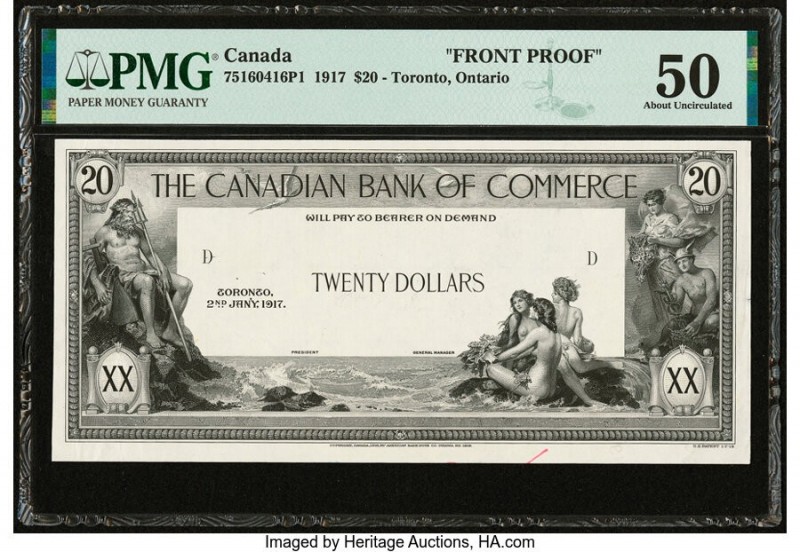 Canada Toronto, ON- Canadian Bank of Commerce $20 2.1.1917 Ch.# 75-16-04-16P1 Fr...
