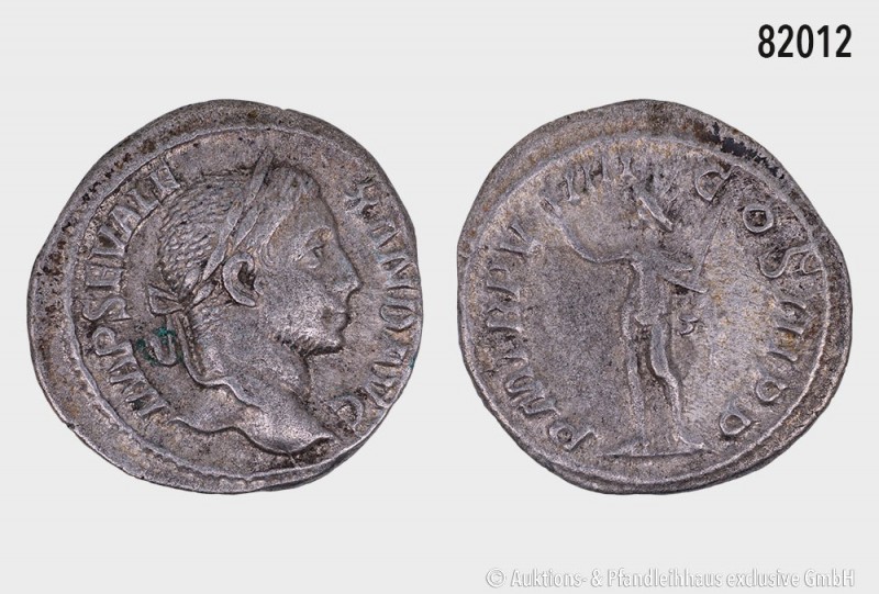 Römische Kaiserzeit, Severus Alexander (222-235), Denar, 230, Rom. 3,35 g; 20 mm...