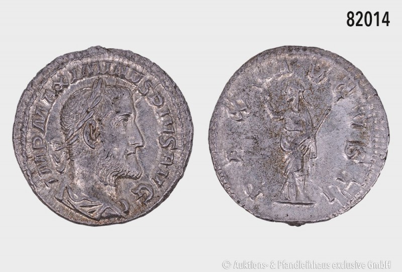 Römische Kaiserzeit, Maximinus I. Thrax (235-238), Denar, 235, Rom. 2,92 g; 21 m...