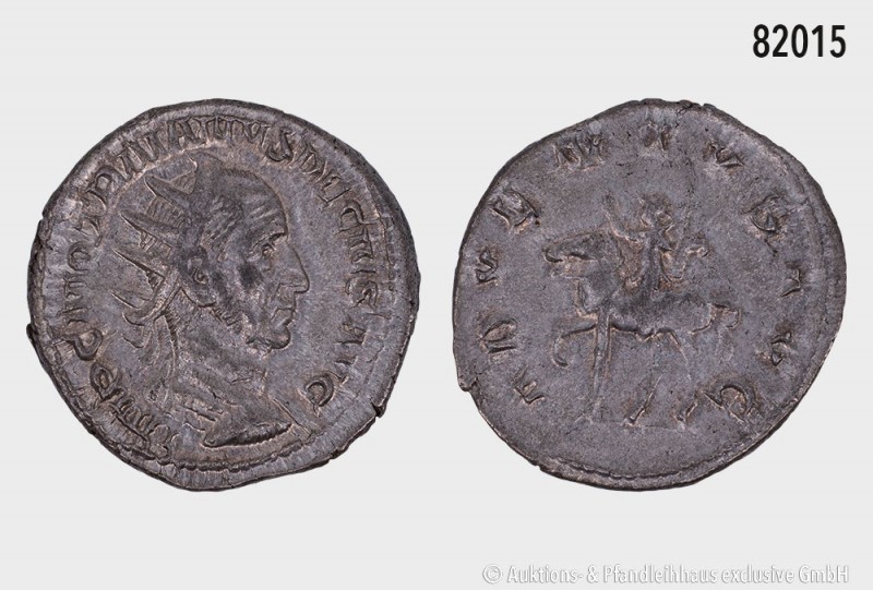 Römische Kaiserzeit, Traianus Decius (249-251), Antoninian, Rom. 4,37 g; 22 mm. ...