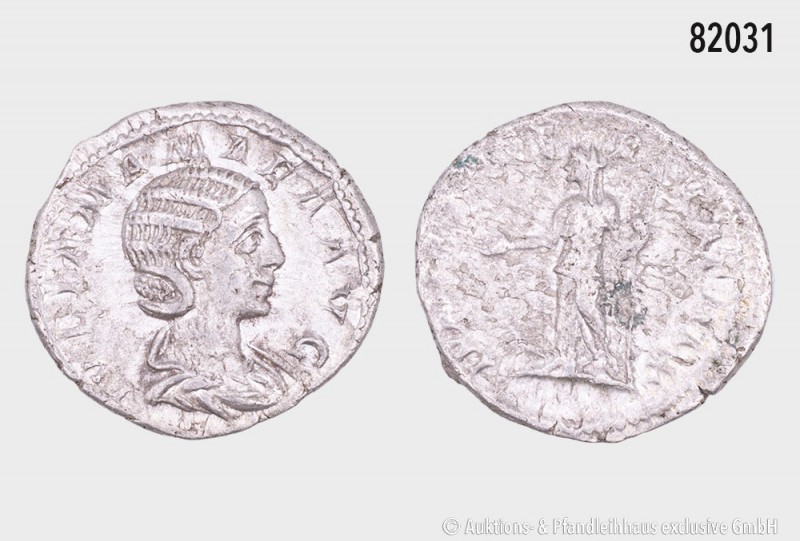 Römische Kaiserzeit, Julia Mamaea, Denar, 222, Rom, geprägt unter Severus Alexan...