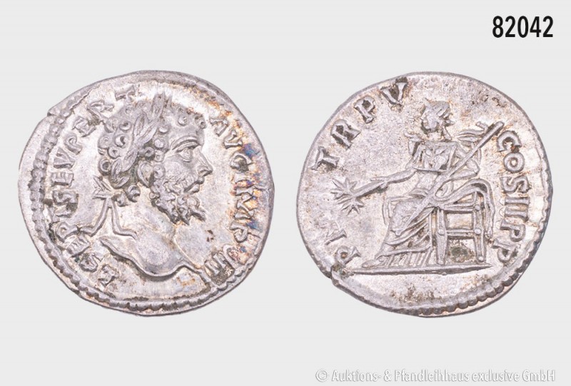 Römische Kaiserzeit, Septimius Severus (193-211), Denar, 196/197, Laodicea ad Ma...