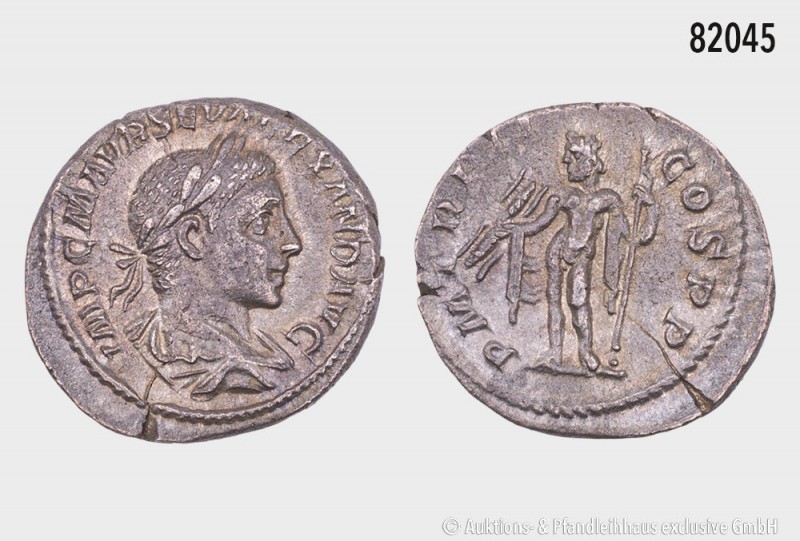 Römische Kaiserzeit, Severus Alexander (222-235), Denar, 222 (1. Emission), Rom....