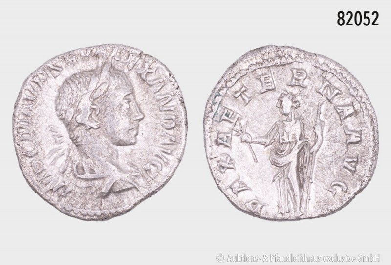Römische Kaiserzeit, Severus Alexander (222-235), Denar, 223, Rom. Rs. Pax nach ...
