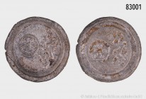 Mainz, Erzbistum. Konrad III. von Dhaun (1419-1434). Einseitiger Heller, Bingen. 0,17 g; 14 mm. Slg. Pick -; Slg. Walther 119. Erworben bei Dr. Busso ...