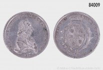 Mainz, Erzbistum. Friedrich Karl Joseph von Erthal (1774-1802). Konventionstaler 1796, 833 1/3er Silber. 27,99 g; 40 mm. Schön 93; Slg. Walther 671; D...