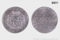 Mainz, Erzbistum. Philipp Karl von Eltz (1732-1743), 1/8 Speziesreichstaler 1743, 833 8/9er Silber. 3,67 g; 24 mm. Schön 24; Slg. Walther 506. Ex Dr. ...