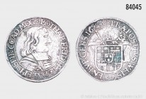 Mainz, Erzbistum, Lothar Friedrich von Metternich-Burscheid (1652-1675), Gulden zu 60 Kreuzer 1672, Mainz. 18,95 g; 36 mm. Davenport 992; Slg. Walther...