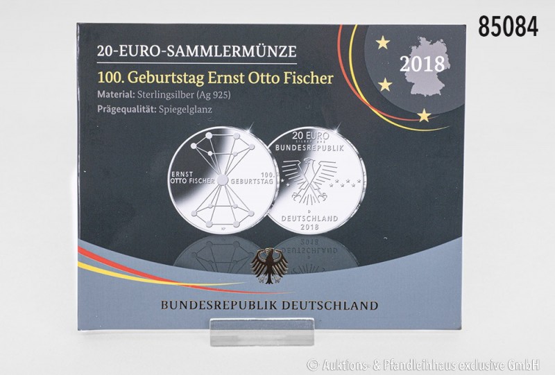 BRD, Konv. 16 St. 20-Euro-Silber-Gedenkmünzen, 925er Silber, dabei Grimms Märche...