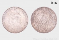 Deutsches Kaiserreich, Wilhelm II. (1888-1918), 5 Mark 1901 A, anlässlich des 200-jährigen Bestehens des Königreichs Preußen. 27,8 g; 38 mm. AKS 135; ...