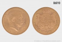 Dänemark, Christian X. (1912-1947), 20 Kronen 1914. 900er Gold. 8,96 g; 23 mm. Schön 28. Vorzüglich.