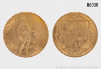 Niederlande, Wilhelmina von Oranien (1890-1948), 1 Dukat 1928, Utrecht. 986er Gold. 3,49 g; 21 mm. Stempelglanz.