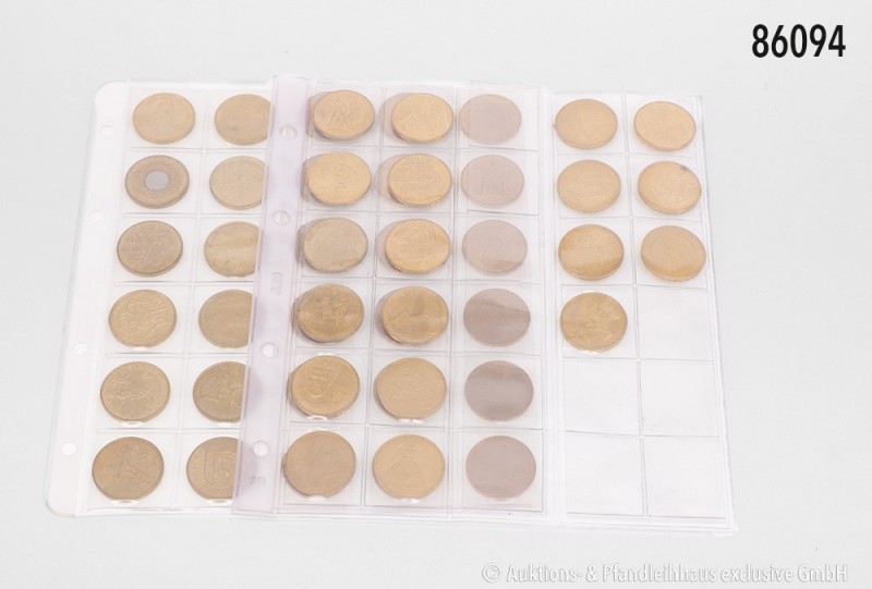 Polen, Sammlung aus 49 Münzen, 2 Zloty 1997-2009. Vorzüglich.