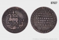 Mainz, Erzbistum. Lothar Franz von Schönborn (1695-1729), Silbermedaille 1705, unsigniert, auf Kasimir Ferdinand Adolf Freiherr von Waldbott-Bassenhei...