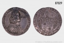 Mainz, Erzbistum. Anselm Franz von Ingelheim (1679-1695), Schautaler 1687, Mainz. 29,53 g; 46 mm. Slg. Walther 410 (Doppeltaler); Prinz Alex. 570. Erw...