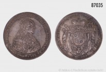 Mainz, Erzbistum. Johann Friedrich Karl von Ostein (1743-1763, ab 1756 Fürstbischof von Worms). Doppelter Schautaler 1744, unbestimmte Münzstätte, Ste...
