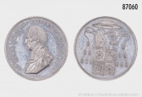 Mainz, Erzbistum, Peter-Leopold Kaiser (Bischof von Mainz 1835-1848), Zinnmedaille 1848, von Korn. 21,99 g; 40 mm. Prinz Alex. 819. Ex Kurpfälzische M...