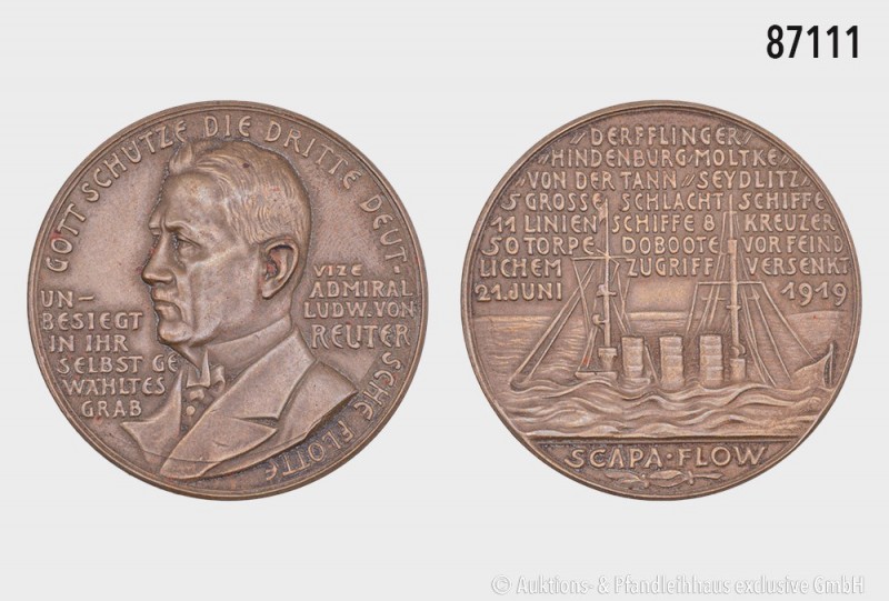 Drittes Reich, Bronzegussmedaille o. J. (1939), von Karl Goetz, beim Bayer. Haup...
