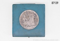 Konv. 2 Medaillen (990er Silber und Bronze vergoldet) o. J. (ca. 1910) von Poellath, Verdienstmedaille des Bayerischen Industriellen Verbandes. Vorzüg...