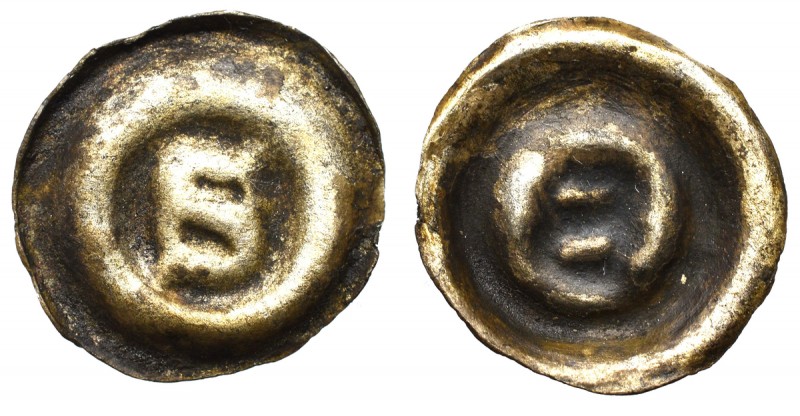 Masovia, Semovit III or IV, Bracteat - letter S Brakteat z literą S przypisywany...