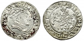 Sigismundus II Augustus, Groschen 1546, Vilnius R3/R2