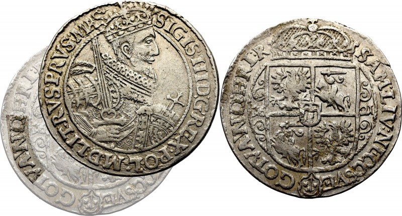 Sigismund III, 18 groschen 1621, Bromberg - PRVS MAS Bardzo ładny, dobrze wybity...