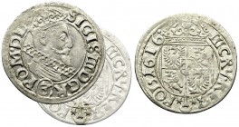 Sigismund III Wasa, 3 kreuzer 1616, Cracow R4
