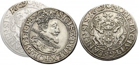 Sigismund III, 18 groschen 1609, Danzig - very rare R3/R4