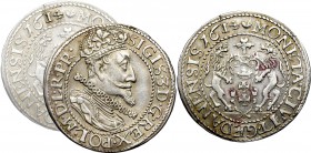 Sigismund III, 18 groschen 1614, Danzig R6