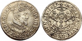 Sigismund III, 18 groschen 1619, Danzig