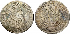 Sigismund III Vasa, Orth's thaler 1623 Danzig R2/R1