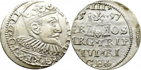 Sigismund III Vasa, 3 groschen 1597, Riga