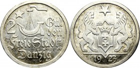 Free City of Danzig, 1 gulden 1923