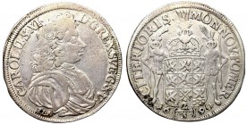Pommern, Carol XI, Gulden (2/3 thaler) 1690, Stettin - rare