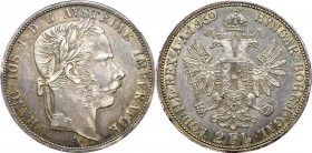 Austria, Franz Joseph, 2 florins 1869