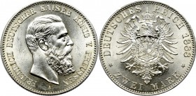 Niemcy, Prusy, 2 marki 1888