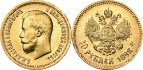 Russia, Nicholas II, 10 rouble 1898 АГ