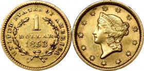 USA, 1 dollar 1857, Filadelfia