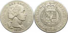 Italy, 5 lira 1879