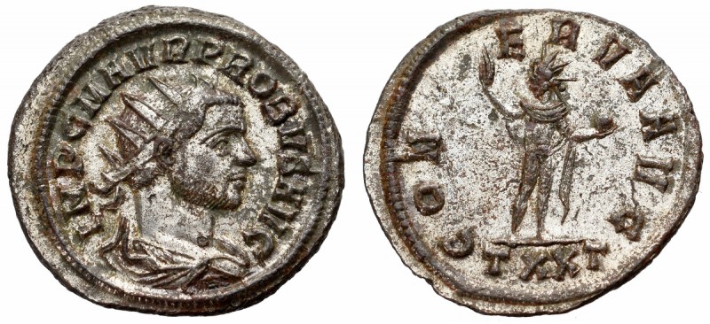 Roman Empire, Probus, Antoninian, Ticinum Very rare variant (CONSERVA AVG instea...