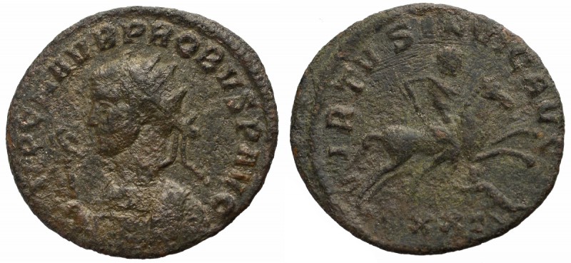 Roman Empire, Probus, Antoninian, Ticinum - rare Extremely rare and desirable re...