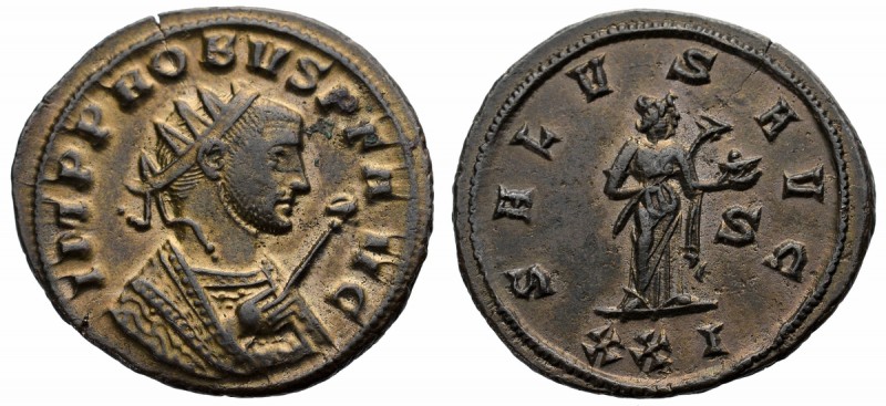 Roman Empire, Probus, Antoninian, Siscia A stunning example of this extremely ra...