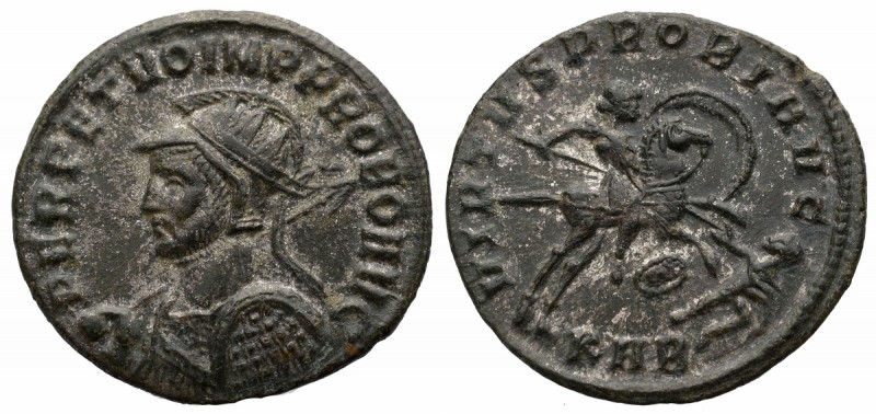 Roman Empire, Probus, Antoninian, Serdica - very rare PERPETVO IMP Nice green pa...