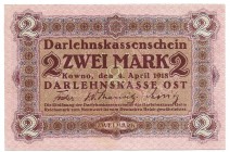 Kowno 2 marki 1918 A