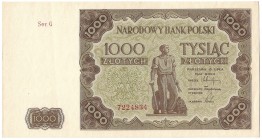 PRL, 1000 złotych 1947 G