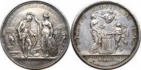 France, Louis XV, Medal for marriage with Marie Josepha from Poland 1747