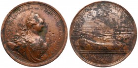 Russia, Elisabeth, Medal for openning of docks in Cronstad 1752, Ivanov